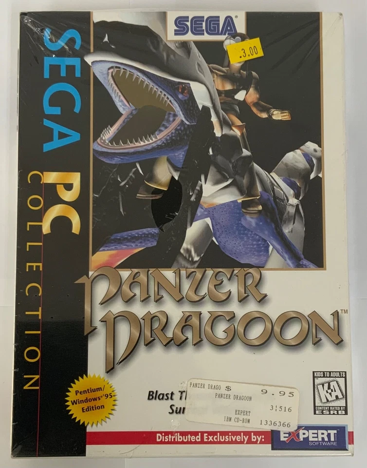 Panzer Dragoon Sega PC Collection Expert Software CD-Rom 1997 - Image 1 of 4