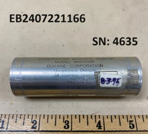 Dukane Underwater Acoustic Beacon PN: N15F210B (EB240722116) - Picture 1 of 6