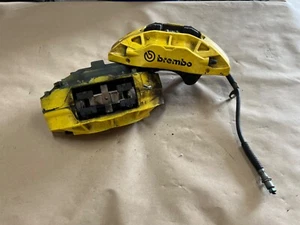 2016-2024 Chevrolet Camaro SS Front Brembo Brake Calipers 4 Piston - OEM - Picture 1 of 16