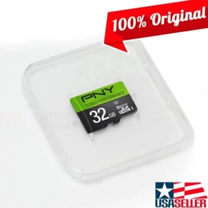 Tarjeta Flash MicroSDHC Clase 10 Original PNY U3 Turbo Performance 32 GB Alta Velocidad - Imagen 1 de 6
