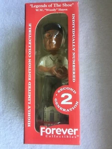 Ohio State WOODY HAYES Bobblehead Forever 2. Generation Neu in Box, ungeöffnet - Bild 1 von 7