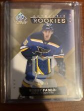2015-16 SP Game-Used Spectrum Gold Prime Patch 07/99 Robby Fabbri #155 Rookie RC