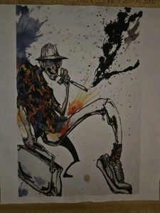 Impresión en lienzo Hunter S Thompson Fear And Loathing Gonzo 8x10 - Imagen 1 de 1