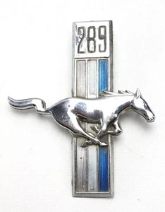 Vintage Mustang 289 Car Emblem Ornament Logo C8ZB-16C229-D Fomoco - Picture 1 of 5
