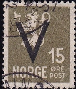 NORWAY 1941 UNWATERMARKED - Picture 1 of 1
