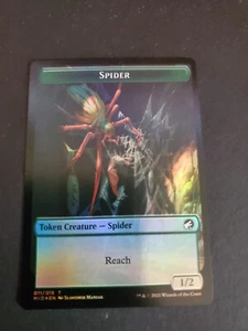 Spider Token Spirit Token - Foil x1 - Innistrad: Midnight Hunt - NM-Mint, MTG - Picture 1 of 2