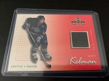 1999 Upper Deck Mvp Stanley Cup Edition Scott Kelman Game Used Stick