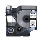 1PK 19mm Black on White IND Flexible Nylon Label Tape 18489 for Dymo Rhino 6000