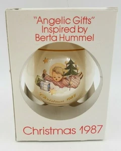 Vintage Schmid Sister Berta Hummel Christmas Ornament 1987 Angelic Gifts - Picture 1 of 6