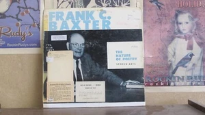 FRANK C BAXTER, THE NATURE OF POETRY - LP SPOKEN ARTS 703 - Picture 1 of 1