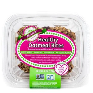 Alyssa’s Oatmeal Bites ⎸ Gluten Free Cookies Healthy Snacks from The Bakery ⎸... - Picture 1 of 5