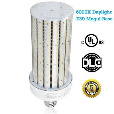 LED Corn Cob Light 250 Watt 36000LM 1000W Metal Halide E39 Mogul Base 6000K Bulb - Image 1 of 4