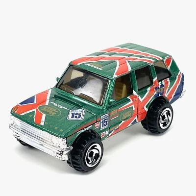 Vehículo de carreras Range Rover Hot Wheels 1989 Mattel 3" de colección Foto 1 de 4
