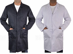 Mens Factory Work Stain Overall Coverall Dust Coat Mechanical Work Paint - Picture 1 of 3