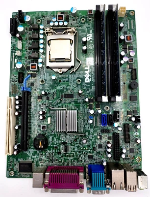 DELL OPTIPLEX 980 SFF MOTHERBOARD 0C522T + 3.2GHz INTEL i5 SLBTJ CPU + 4GB RAM - Image 1 of 4