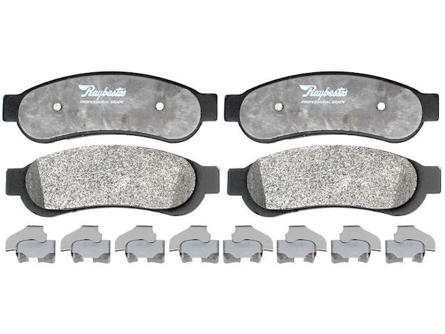 Juego de pastillas de freno traseras Raybestos 34QD82D para Ford F250 Super Duty 2008-2012 Foto 1 de 1
