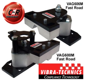 For VW Golf Mk4 1.8T Vibra Technics Left+Right Eng Mounts F.Road VAG600M VAG606M - Picture 1 of 1