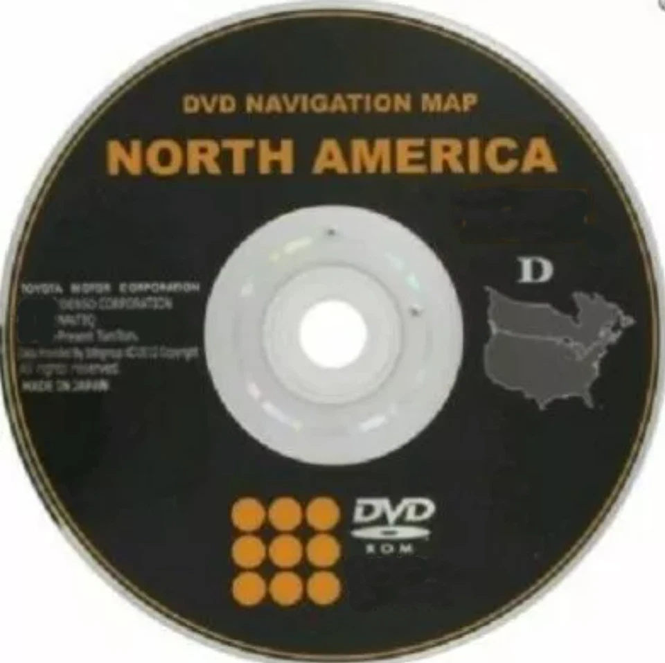 Toyota Prius 2010-2011 Navigation Map Update DVD Gen 6 NORTH AMERICA gps - Image 1 of 1