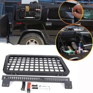 Exterior Modular Storage Panel Trunk Side Window Molle Shelf For Hummer H2 03-09 - Picture 1 of 18