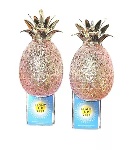 Bath & Body works wallflower Pineapple Plug In diffuser w/24hr Light ×2 - Picture 1 of 1