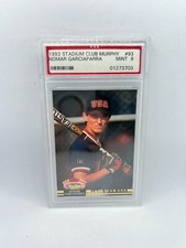 1993 Topps Stadium Club Murphy Nomar Garciaparra PSA 9 Mint #93 Boston Red Sox