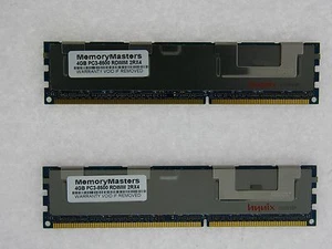 8GB 2X4GB MEM FOR HP PROLIANT BL280C G6 BL460C G6 BL490C G6 - Picture 1 of 1