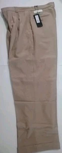 Vintage Yale Platinum 100% Herren Wolle gefüttert Beige Hose Bruno 36L - Bild 1 von 11