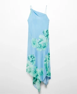 Mango ASYMMETRICAL FLORAL DRESS - Bild 1 von 6