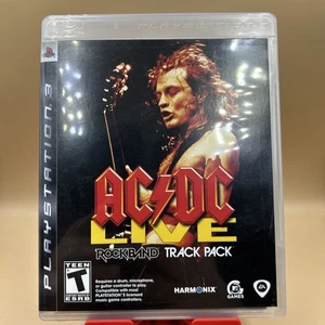 Rock Band - AC/DC Live Track Pack- (PlayStation 3 PS3) Complete CIB - Foto 1 di 6