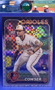 Colton Cowser 2024 Topps Chrome X-Fractors #278 Baltimore Orioles - Picture 1 of 2