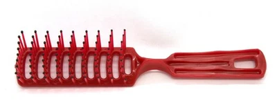 Cepillo de pelo vintage Red Vent Peinado con secador Cerdas de punta redonda NOS Foto 1 de 4