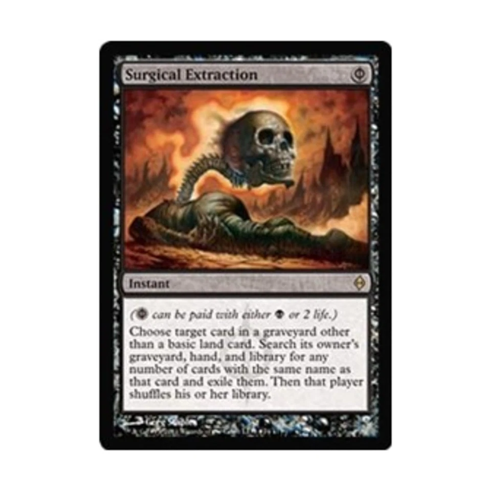 WOTC MtG Buy a Box Promos Surgical Extraction (P) (Foil) EX - Image 1 of 1