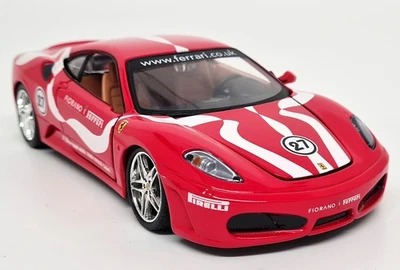 Maisto 1/24 - Ferrari F430 Race Car Red #27 Diecast Scale Model Car - Image 1 of 4