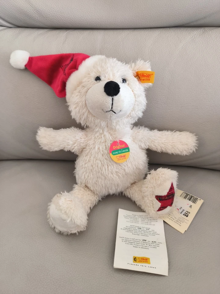 Original cosy friends Steiff Bär Christmas Nr. 655883 - Weihnachtsbär! - Bild 1 von 4