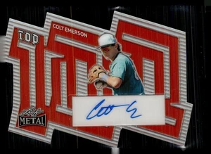 2024 LEAF METAL RED TOP 100 /20 AUTO COLT EMERSON MARINERS - Picture 1 of 1
