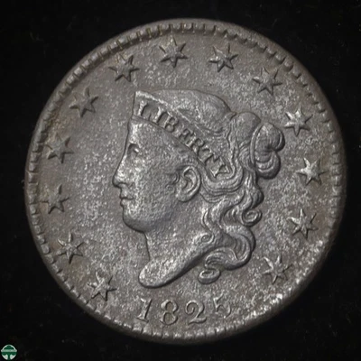 1825 Matron Coronet Head Large Cent - Fine Details - Porous - Image 1 of 2