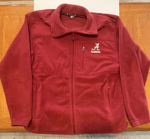 Columbia Alabama Crimson Tide Full Zip Jacket Mens Large - Picture 1 of 8