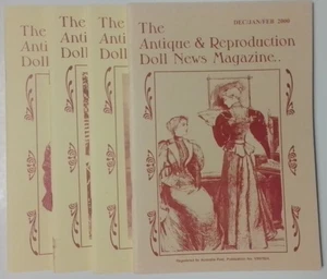 The Antique & Reproduction Doll News Magazine. 2000 4 Editions. - Bild 1 von 9