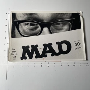 Foto original de AP Newsfeatures 1972 - Mad Magazine Feature - Imagen 1 de 2