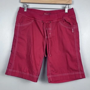 Pantaloncini donna Prana con coulisse Avril cotone biologico rotolo linguetta polsino taglia M escursionismo - Foto 1 di 14