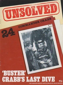 unsolved-24-COMMANDER CRABB-'BUSTER' CRABB'S LAST DIVE. - Picture 1 of 4