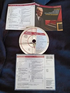 Leonhardt Bach Harpsichord Music CD Like New RESTORED Brand New Case - Imagen 1 de 2