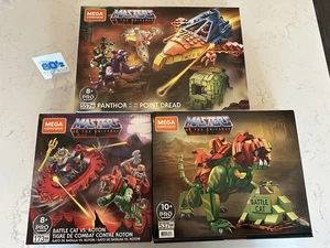 Mega Construx Masters of the Universe He-Man Mixed Lot Of 3 Brand New MOTU - Picture 1 of 15