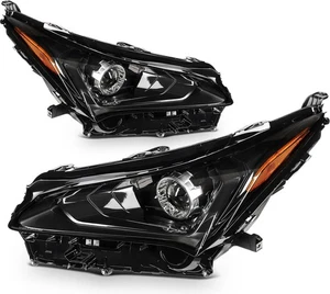 Conjunto de faros proyectores negro transparente para Lexus NX300 NX200t 2018-2021 - Imagen 1 de 9