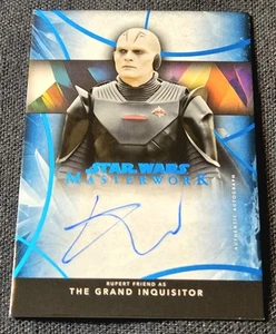 2024 Topps Star Wars Masterwork Auto /99 The Grand Inquisitor Rupert Friend #ARF - Picture 1 of 2