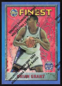 1995-96 Finest Refractors Brian Grant #33 Sacramento Kings - Picture 1 of 2