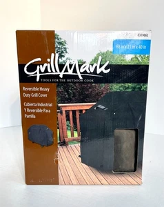 NEW - Grill Mark Reversible Heavy Duty Grill Cover, 68" X 21" X 40", 8369662 - Picture 1 of 7