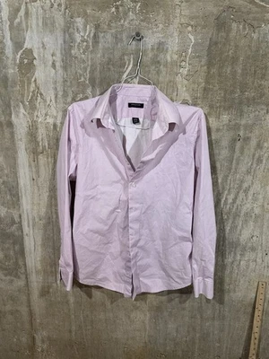 CAMISA DE VESTIR MANGA LARGA ELÁSTICA SLIM FIT ESTRUCTURA PARA HOMBRE NUEVA CON ETIQUETAS Talla grande Foto 1 de 4