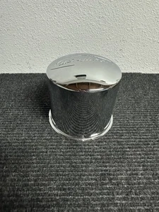 U.S. Wheel Hub Cover 5.15" Dia Push-Through Dome Chrome Steel C515P - Picture 1 of 4