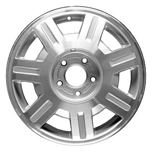 Used 16x7 Machined and Painted Silver Wheel fits WHL-4569 - Picture 1 of 1
